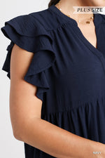 Load image into Gallery viewer, **SALE** Navy Midi Dress
