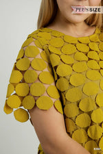 Load image into Gallery viewer, Polka Dot Lace Top
