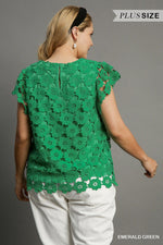 Load image into Gallery viewer, ••SALE•••Floral Lace Top
