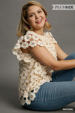 Load image into Gallery viewer, ••SALE•••Floral Lace Top

