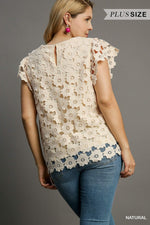Load image into Gallery viewer, ••SALE•••Floral Lace Top
