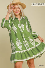 Load image into Gallery viewer, Printed Tunic Dress
