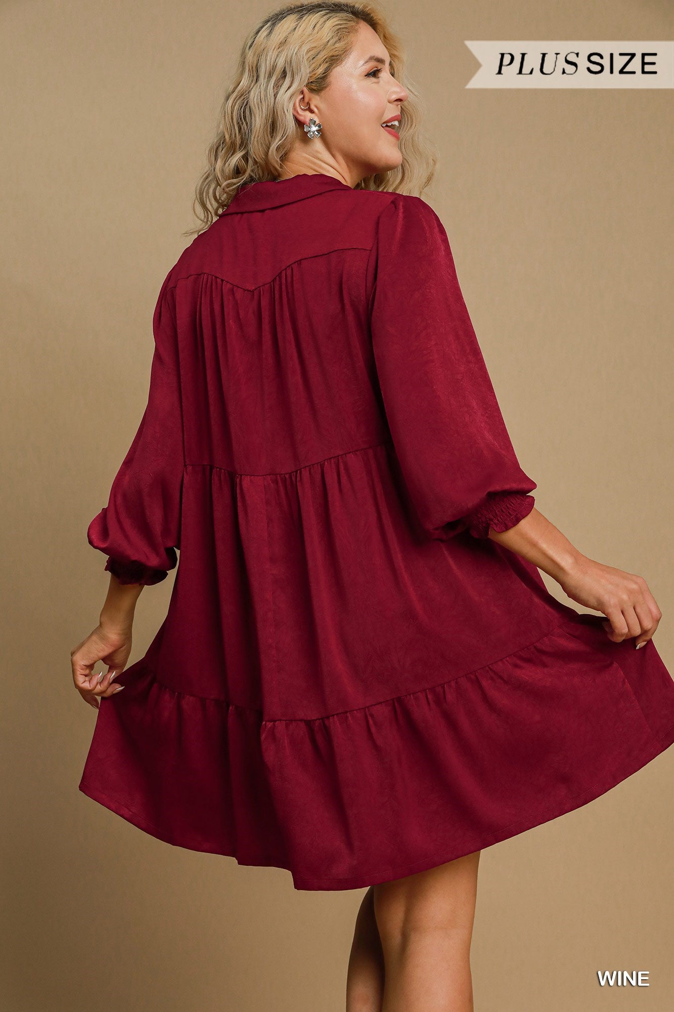 Satin Tunic Dress