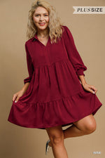 Load image into Gallery viewer, Satin Tunic Dress
