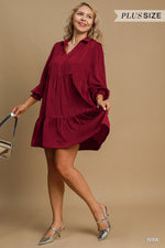 Load image into Gallery viewer, Satin Tunic Dress
