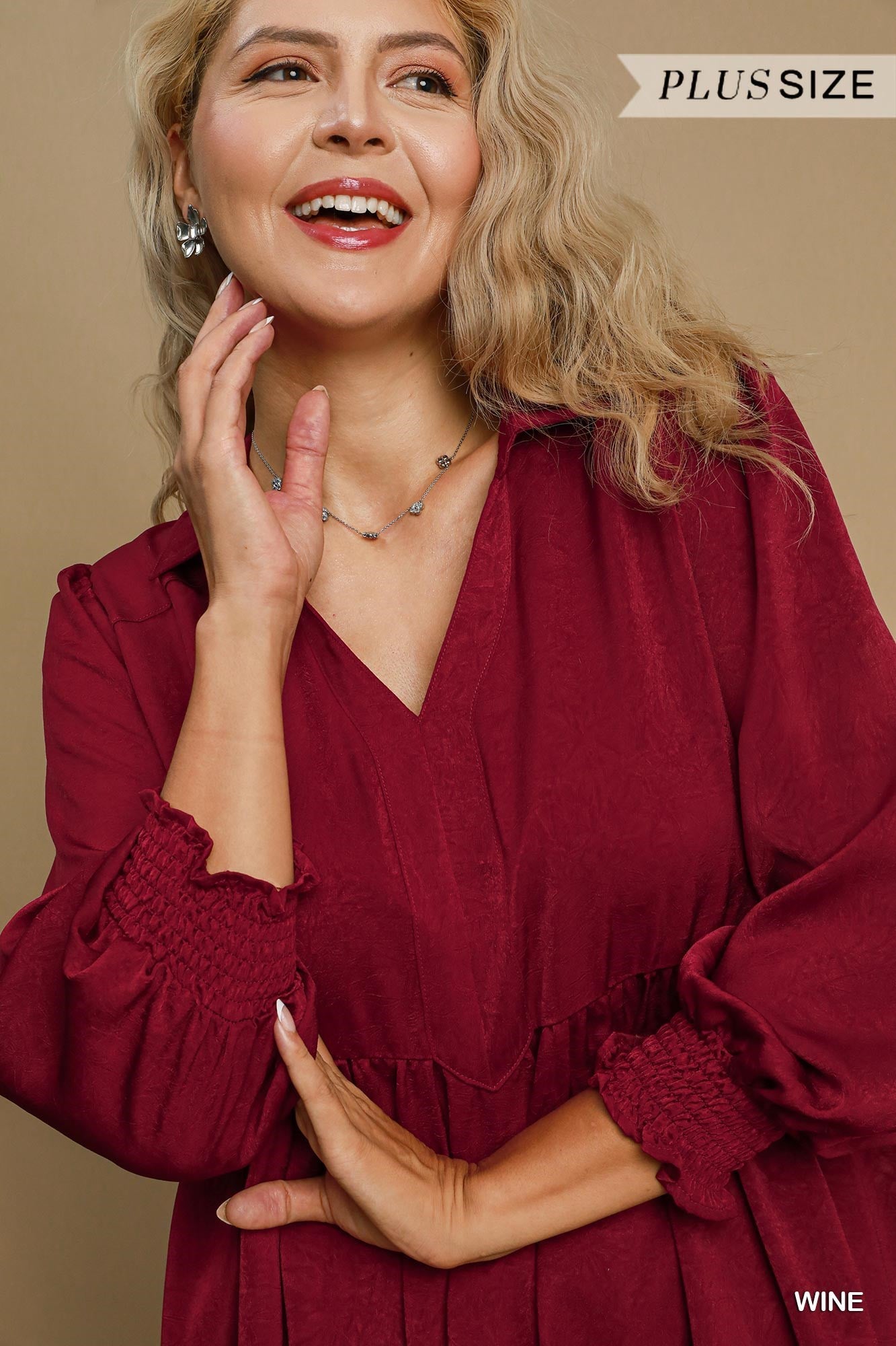 Satin Tunic Dress