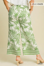 Load image into Gallery viewer, Printed Wide Leg Pants
