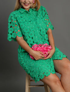 *SALE* Floral Lace Dress