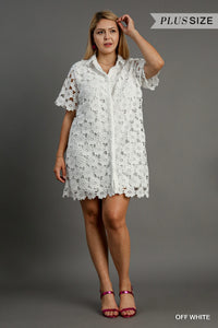 *SALE* Floral Lace Dress