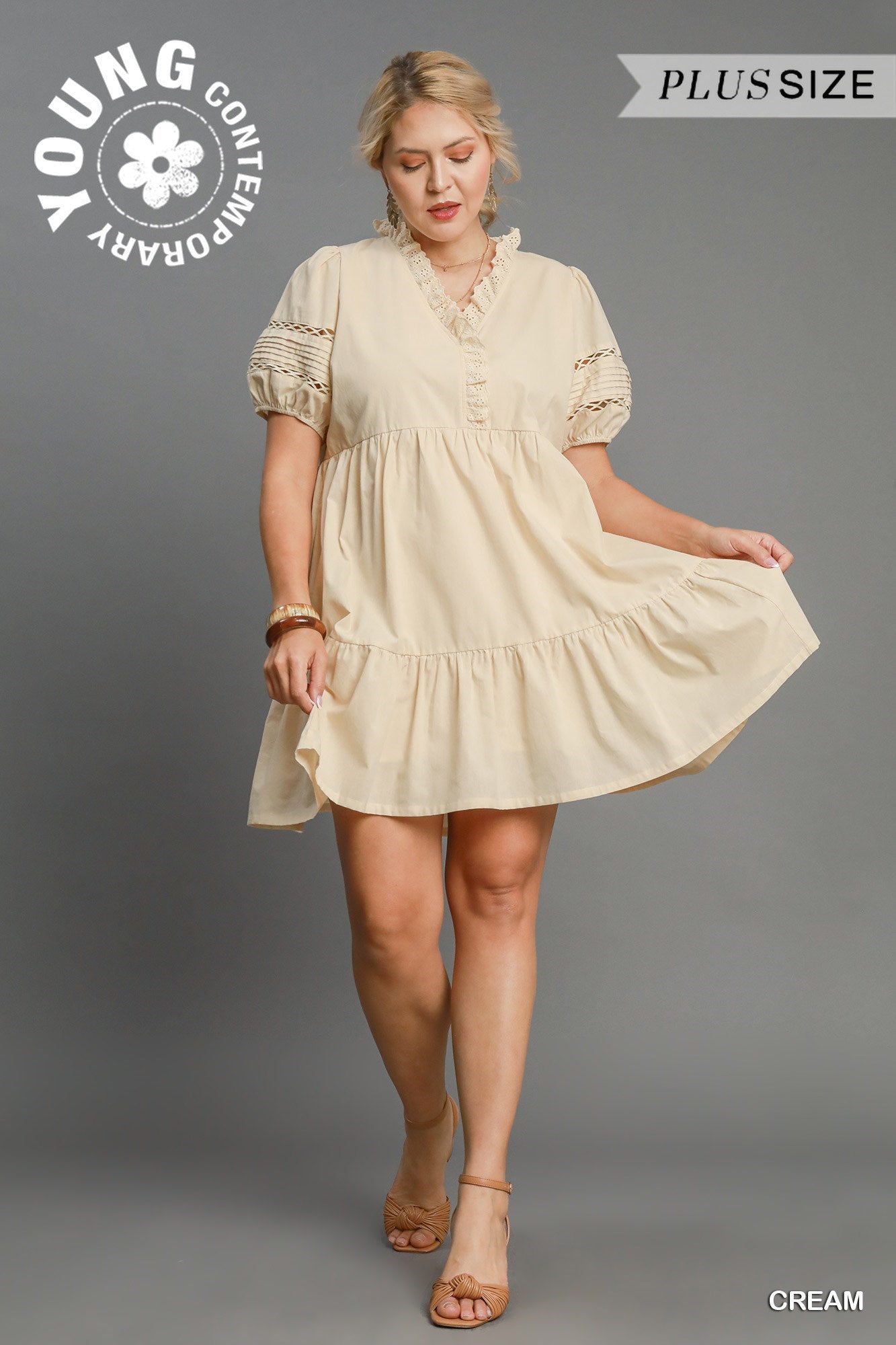 Cream Tunic Dress