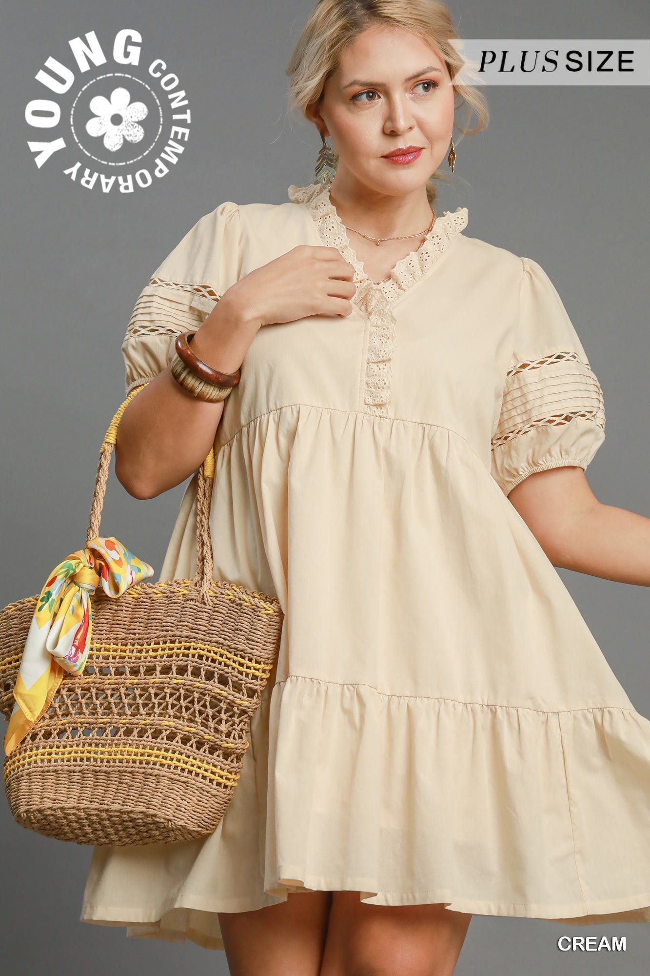 Cream Tunic Dress
