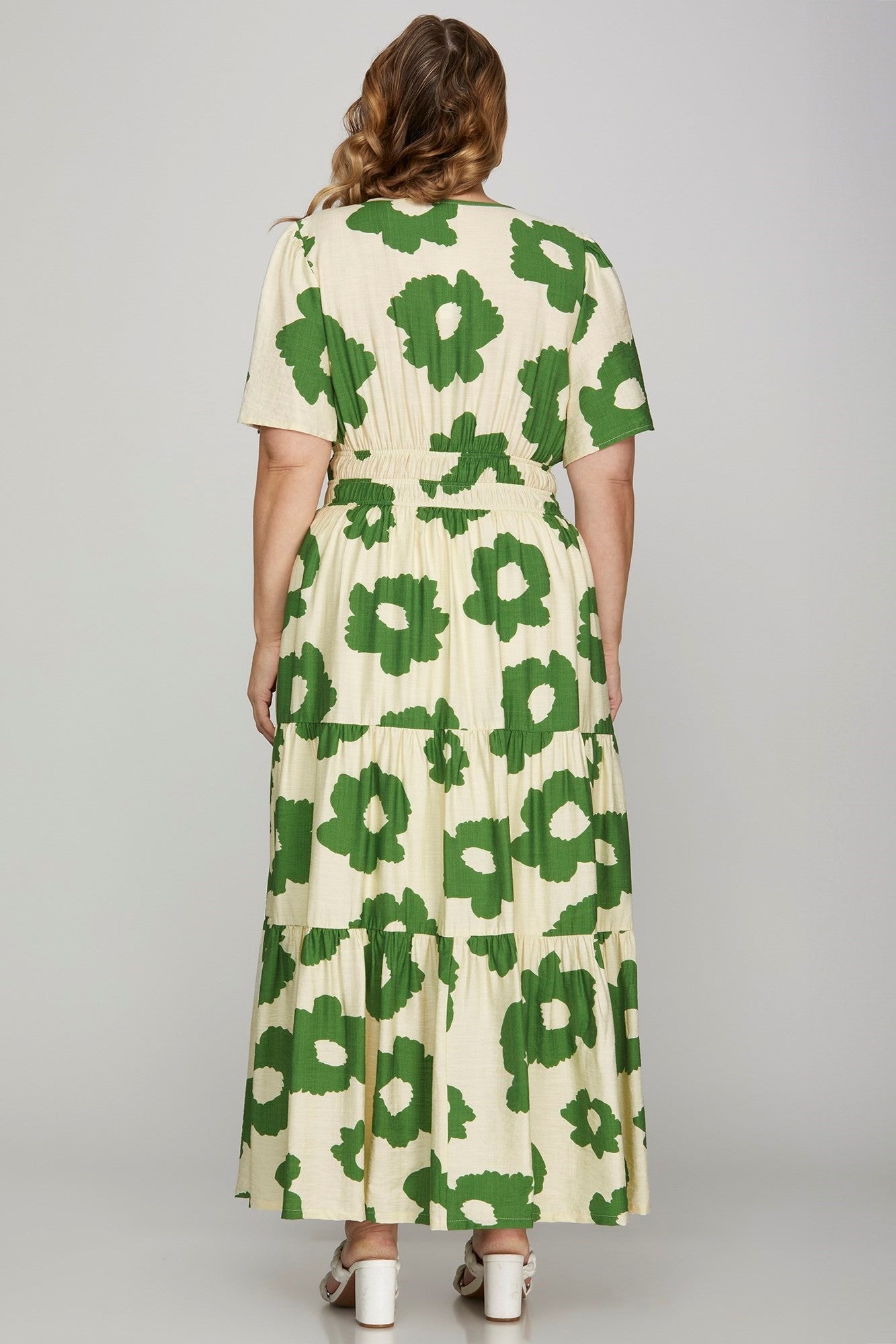 Floral Printed Maxi Dress