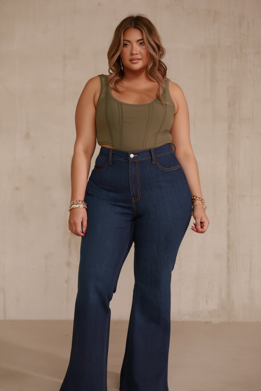 #27 High Waisted Flare Jeans