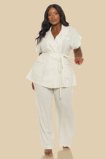 Load image into Gallery viewer, #25 Stripe Linen Set
