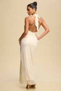 Champagne Metallic Dress