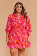 Load image into Gallery viewer, Printed Mini Dress
