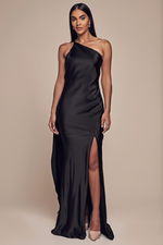 Load image into Gallery viewer, Satin Maxi Dress
