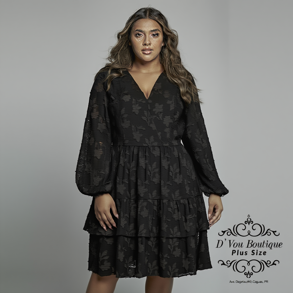 •SALE• Floral Pattern Long Sleeve Dress