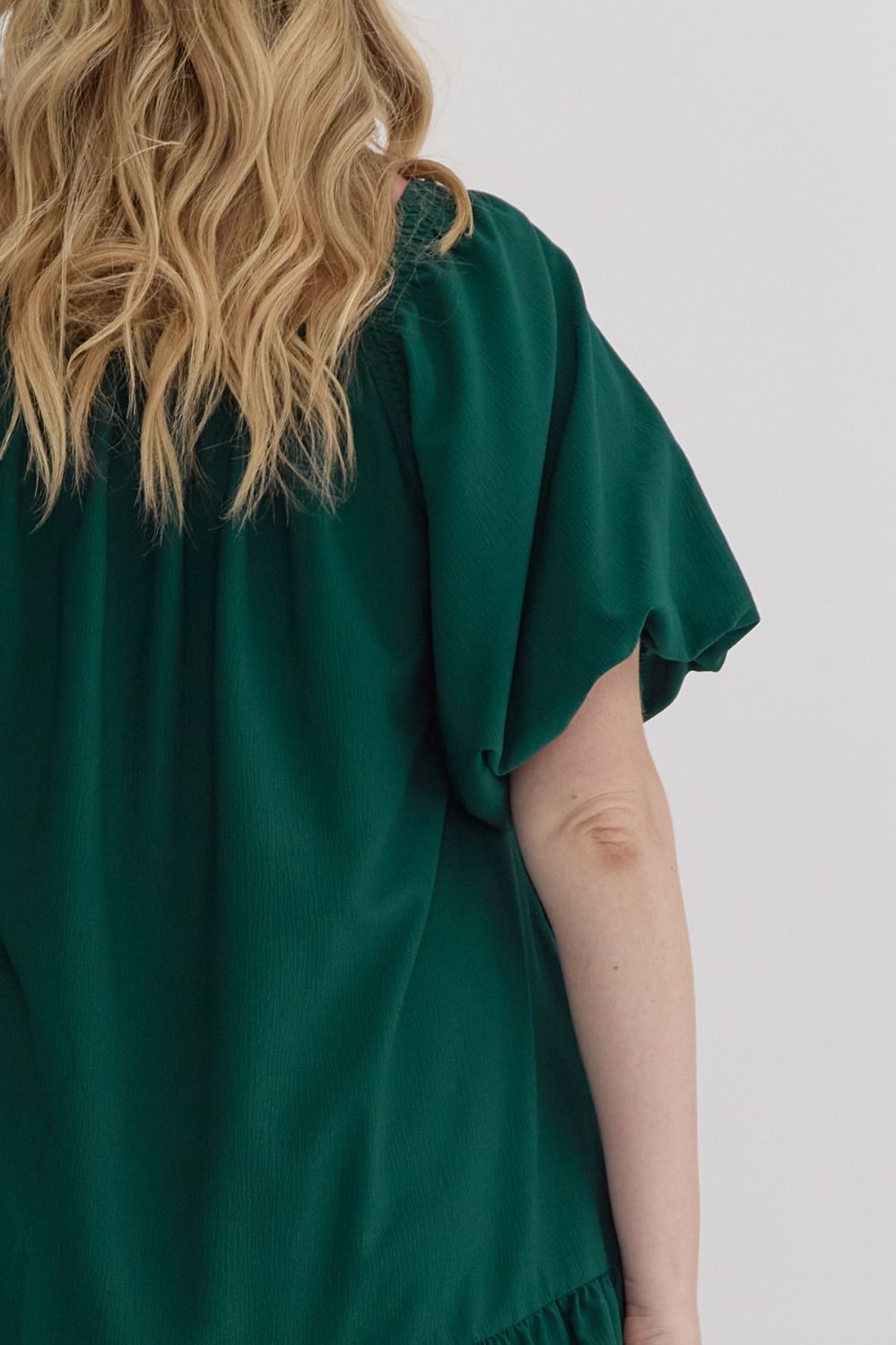 Solid Tunic Dress