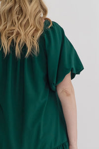 Solid Tunic Dress