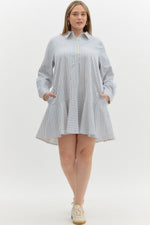Load image into Gallery viewer, #6 Oversized Striped Dress
