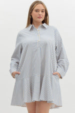 Load image into Gallery viewer, #6 Oversized Striped Dress
