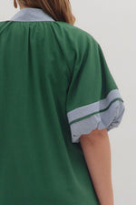 Load image into Gallery viewer, H.Green Tunic Dress
