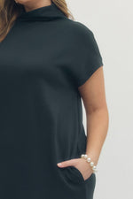 Load image into Gallery viewer, #7 Navy Jersey Dress
