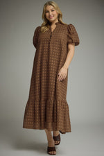 Load image into Gallery viewer, Eyelet Midi Dress
