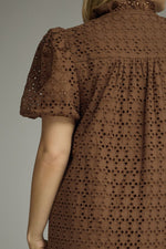 Load image into Gallery viewer, Eyelet Midi Dress
