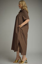 Load image into Gallery viewer, Button Details Midi Dress
