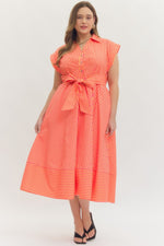 Load image into Gallery viewer, #1 Striped Midi Dress
