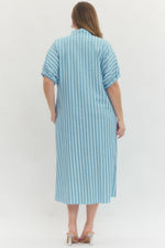 Load image into Gallery viewer, Striped Midi Dress

