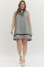 Load image into Gallery viewer, #SALE# Gingham Mini Dress
