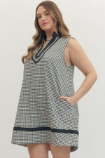 Load image into Gallery viewer, #SALE# Gingham Mini Dress

