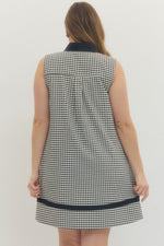 Load image into Gallery viewer, #SALE# Gingham Mini Dress
