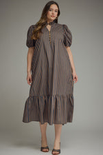 Load image into Gallery viewer, Stripe Midi Dress
