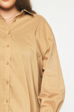 Load image into Gallery viewer, Oversized Button Down Top
