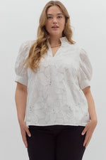 Load image into Gallery viewer, Floral Embroidered Top
