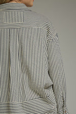 Load image into Gallery viewer, Striped Button-Down Top
