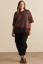 Load image into Gallery viewer, Lace Detail Top
