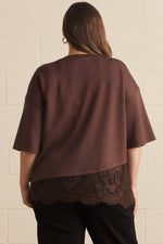 Load image into Gallery viewer, Lace Detail Top
