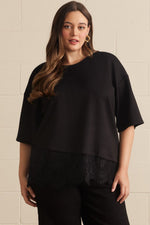 Load image into Gallery viewer, Lace Detail Top
