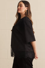 Load image into Gallery viewer, Lace Detail Top
