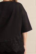 Load image into Gallery viewer, Lace Detail Top
