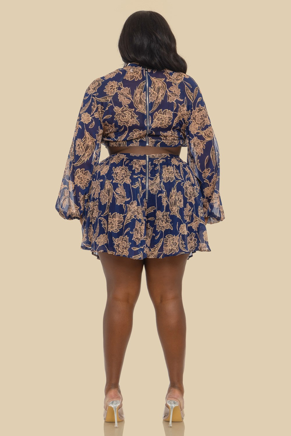 Printed Romper