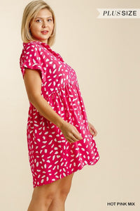 Dalmatian Print Dress