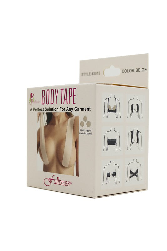 Body Tape Roll with (3) pairs of Nipple Cover