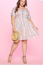 Load image into Gallery viewer, Stripes Dress

