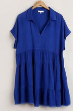 Load image into Gallery viewer, Linen Tunic Dress

